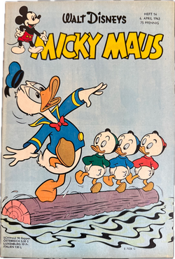 Micky Maus Jahrgang 1963 Nummer 14 (Ehapa Verlag ab 1951)