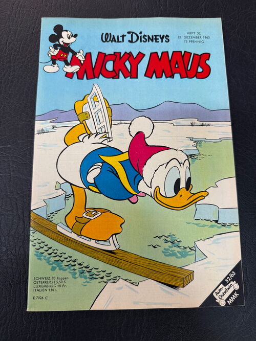 Micky Maus Jahrgang 1963 Nummer 52 (Ehapa Verlag ab 1951)