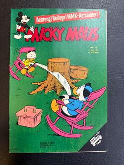 Micky Maus Jahrgang 1964 (Ehapa Verlag ab 1951) Nummer 18