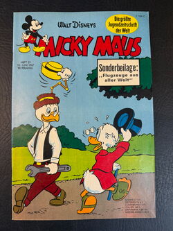 Micky Maus Jahrgang 1967 (Ehapa Verlag ab 1951) Nummer 23