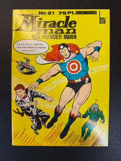 Miracle Man (BSV 1966 bis 1969) Heft 21