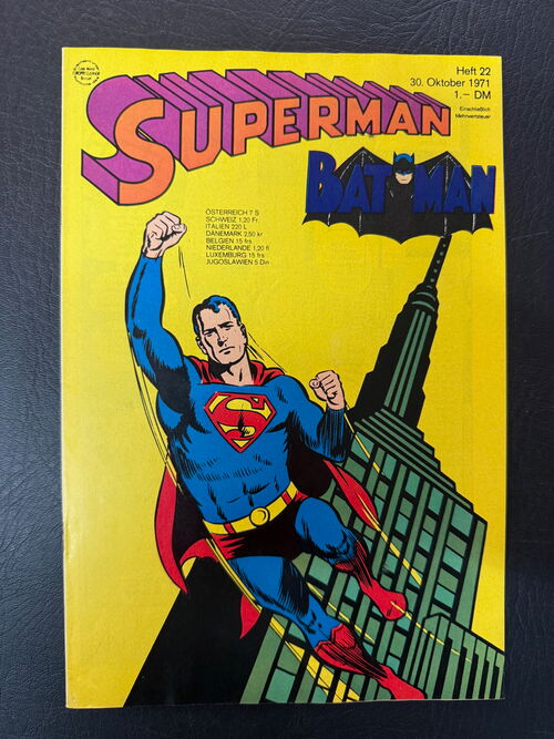 Superman 1971 - (Ehapa, ab 1966) Nummer 22