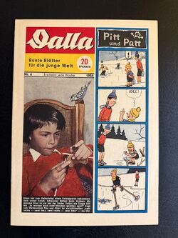 Dalla (Waso Verlag ab 1953) 1954 Heft: 6 mit Tim und Struppi Cover