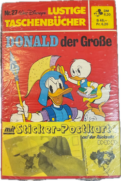 Walt Disneys lustiges Taschenbuch Nr. 27 - Originalverpackte Variante mit Sticker-Postkarte