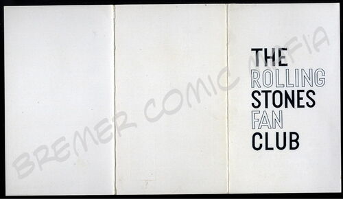 Rolling Stones  - Original-Fan-Club-Karte der 60er Jahre (Motiv 264)