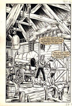 Bessy TB 16 - Originalzeichnung