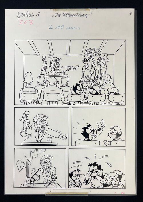 „Der Pantoffelritter“ - 6seitige Originalstory aus Felix 767
