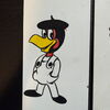 Felix Zeichner Heinz Fechner (1920-2004) - 6er Set kleiner Farbfigurzeichnungen im Comicstil auf Künstlerkarton