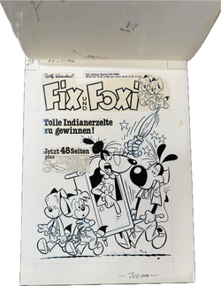 Fix und Foxi Originaltitelbild von Florian Jolino