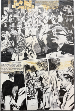 Time for Love - 3er Set Originalseiten im Originalumschlag der Charlton Comics Group