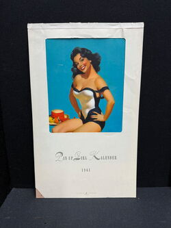 PIN-Up Girl Kalender 1961