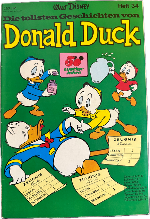 Tollsten Geschichten von Donald Duck (Ehapa ab 1965) Nummer 34
