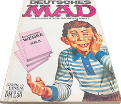 MAD Sammelband 3 mit drei Heften (Gesammelte Werke Cover) Absolute Rarität!