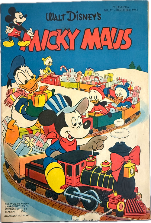 Micky Maus Jahrgang 1953 Nummer 12 (Ehapa Verlag ab 1951)