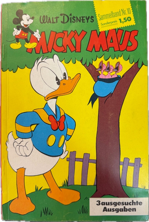 Micky Maus Sammelband 1962 Nr. 10