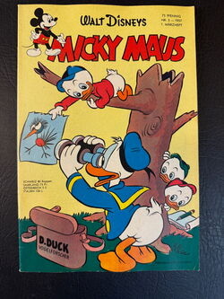 Micky Maus Jahrgang 1957 (Ehapa Verlag ab 1951) Nummer  5