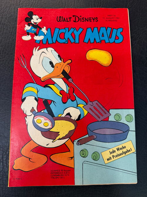 Micky Maus Jahrgang 1961 Nummer 33 (Ehapa Verlag ab 1951)