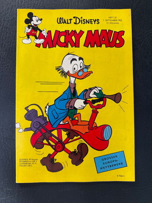 Micky Maus Jahrgang 1962 Nummer 35 (Ehapa Verlag ab 1951)