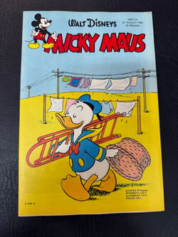 Micky Maus Jahrgang 1963 Nummer 34 (Ehapa Verlag ab 1951)