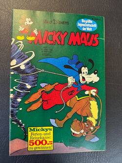 Micky Maus Jahrgang 1968 (Ehapa Verlag ab 1951) Nummer 15 mit Klappseiten