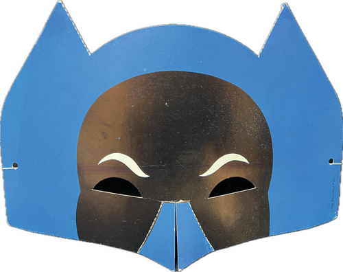 Batman Maske aus Heft 3/1969 - Zeitschrift mit Wumm