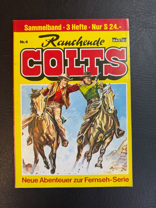 Rauchende Colts Sammelband Nr.  4 (Bastei Verlag) - Österreich Variante