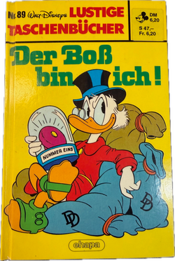 Walt Disneys lustiges Taschenbuch Nr. 89 - HARDCOVER Neupreis damals 6,20 Mark