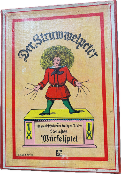 Der Struwwelpeter - Neuestes Würfelspiel aus der Zeit vor 1946 - RARITÄT der Extraklasse