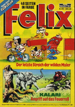 Felix 904 Originalzeichnung