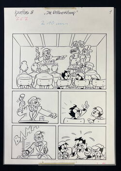 „Der Pantoffelritter“ - 6seitige Originalstory aus Felix 767