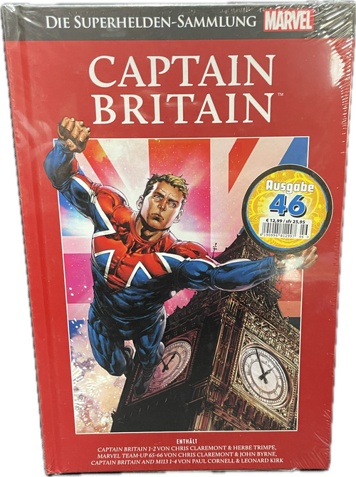 Marvel Superhelden Sammlung Nr. 46 Captain Britain
