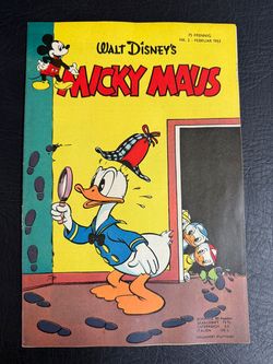 Micky Maus Jahrgang 1953 Nummer  2 (Ehapa Verlag ab 1951)