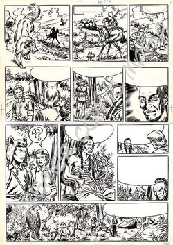 Bessy Heft 410 - Originalzeichnung