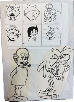 Felix Zeichner Heinz Fechner (1920-2004) - Comicoriginalzeichnung