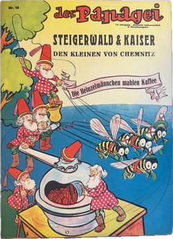Papagei Vorkriegsheft mit Prinz Eisenherz Erstveröffentlichung