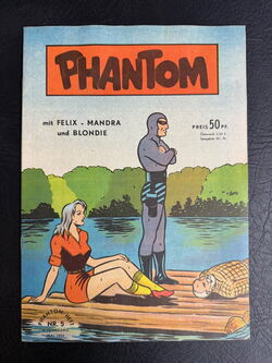 Phantom 3. Jahrgang 1954 Nummer  5 (Aller Verlag 1952-1955)