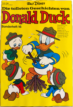 Tollsten Geschichten von Donald Duck (Ehapa ab 1965) Heft 16