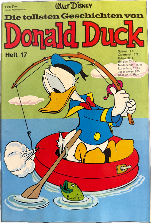 Tollsten Geschichten von Donald Duck (Ehapa ab 1965) Nummer 17