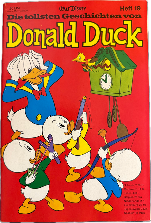 Tollsten Geschichten von Donald Duck (Ehapa ab 1965) Nummer 19