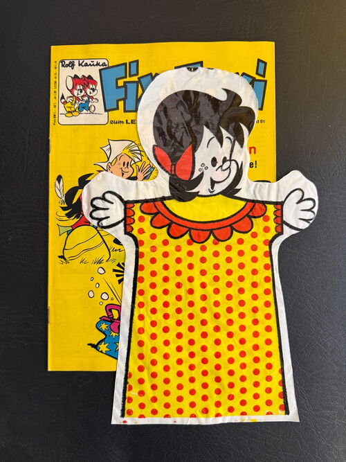 Fix und Foxi (Pabel Verlag ab 1953) 19. Jahrgang Heft: 51 mit Handpuppe