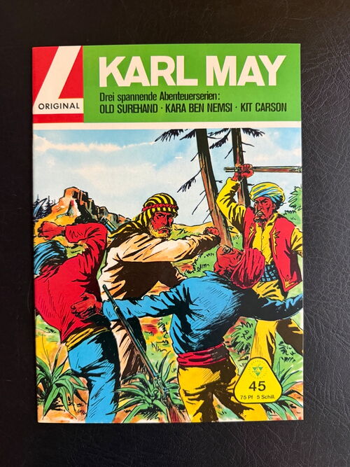 Karl May (Band 1-8 Winnetou) - Lehning Verlag (ab 1963) Nr. 45