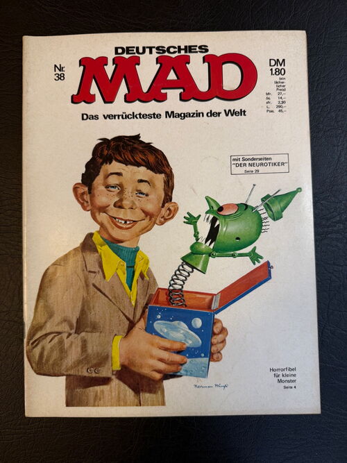Mad (Bildschriften/Williams Verlag ab 1967) Heft: 38
