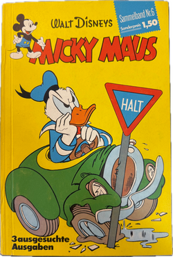 Micky Maus Sammelband 1962 Nr. 6