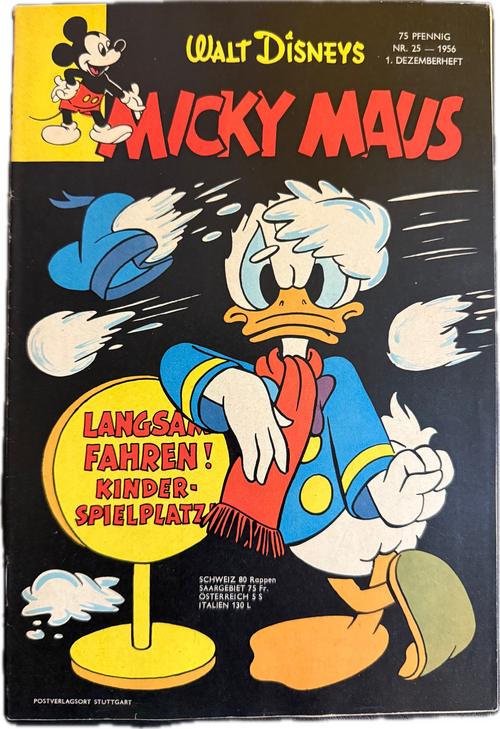 Micky Maus Jahrgang 1956 Nummer 25 (Ehapa Verlag ab 1951)
