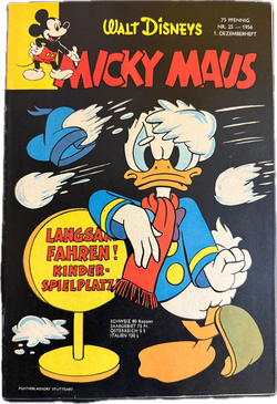 Micky Maus Jahrgang 1956 Nummer 25 (Ehapa Verlag ab 1951)