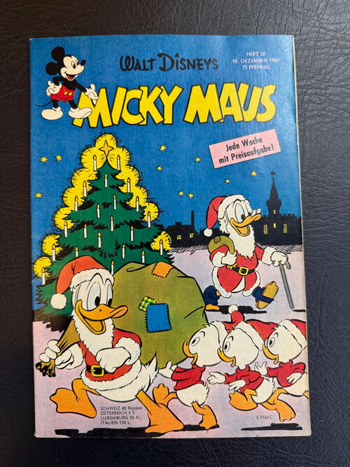 Micky Maus Jahrgang 1960 (Ehapa Verlag ab 1951) Nummer 50
