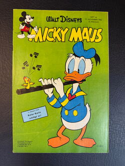 Micky Maus Jahrgang 1961 (Ehapa Verlag ab 1951) Nummer46