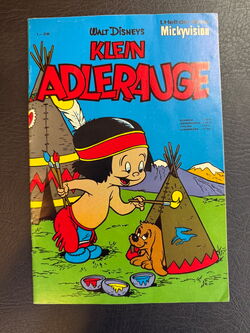 Micky Vision (2. Serie / Ehapa ab 1967) 1 mit loser Beilagenkarte