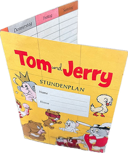 Tom und Jerry Stundenplan des Moewig Verlages