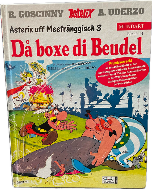 Asterix Mundart HC Nr 61 Uff Meefränggisch: Der Kampf der Häuptlinge.